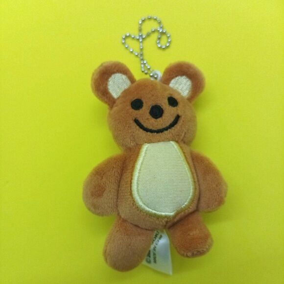 pingu's Teddy Bear mini  plush keychain - Picture 1 of 6